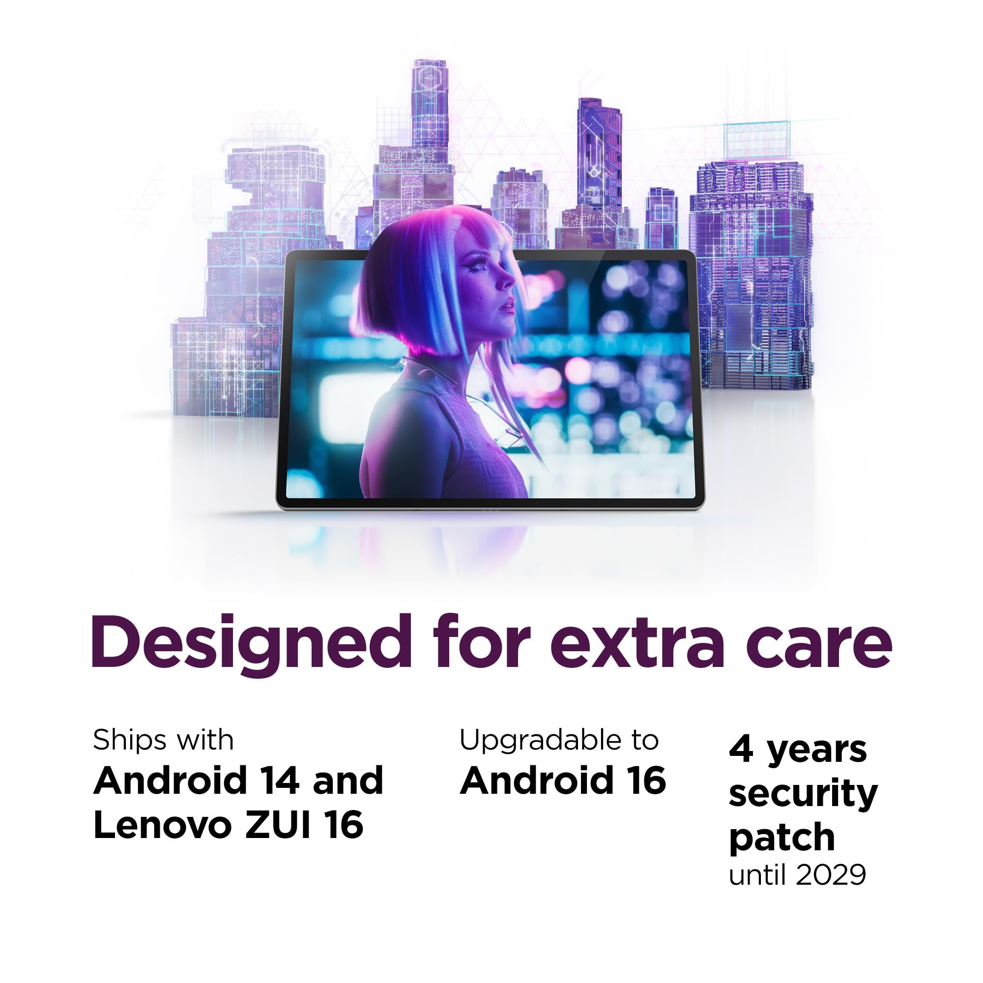 Lenovo Idea Tab Pro with Google Gemini - Student Tablet - 12.7” 3K LCD Display - 8 GB Memory - 128 GB Storage - MediaTek Dimensity 8300 - Includes Pen and Folio Case - Image 10