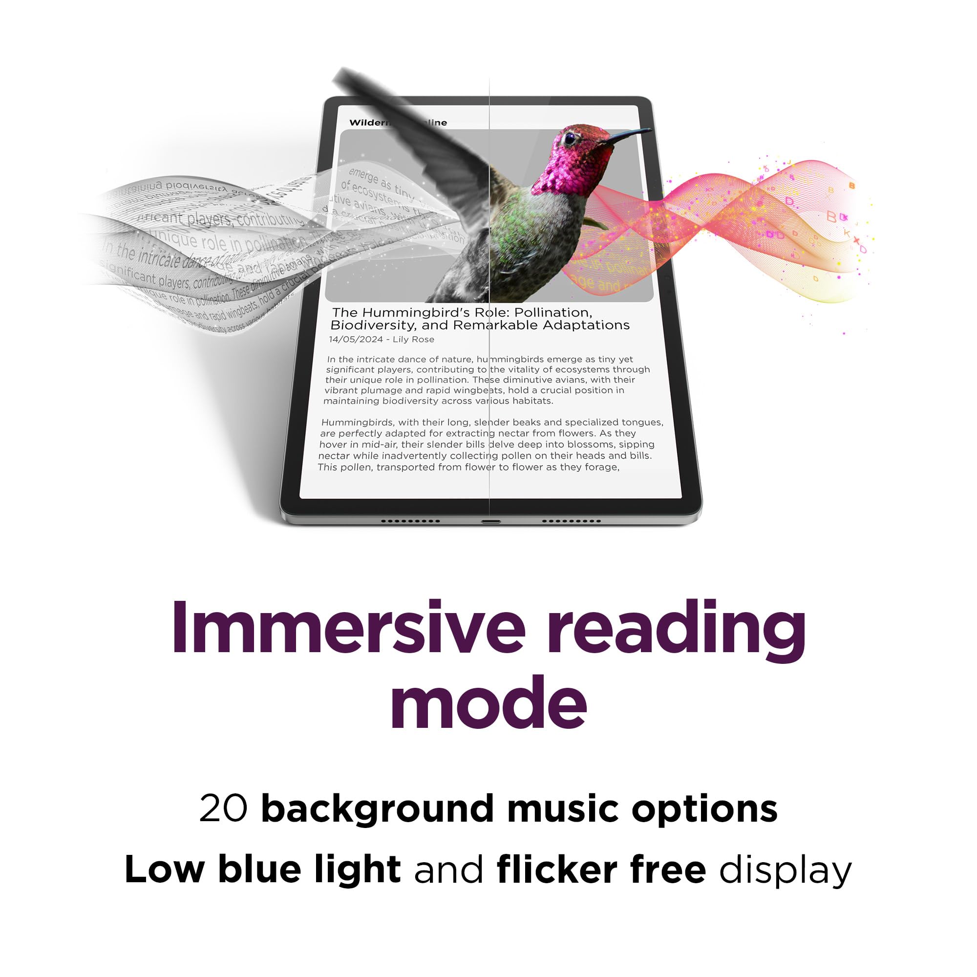 Lenovo Idea Tab Pro with Google Gemini - Student Tablet - 12.7” 3K LCD Display - 8 GB Memory - 128 GB Storage - MediaTek Dimensity 8300 - Includes Pen and Folio Case - Image 7