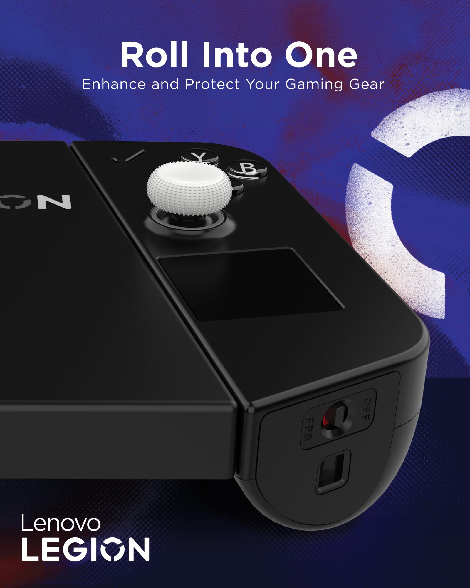 Lenovo Legion Go Joystick Caps – Glacier White Replacement Thumb Grips for Enhanced Gaming Precision Compatible with Nintendo Switch, PS5, Xbox Controllers Enhanced Comfort & Grip - Image 4