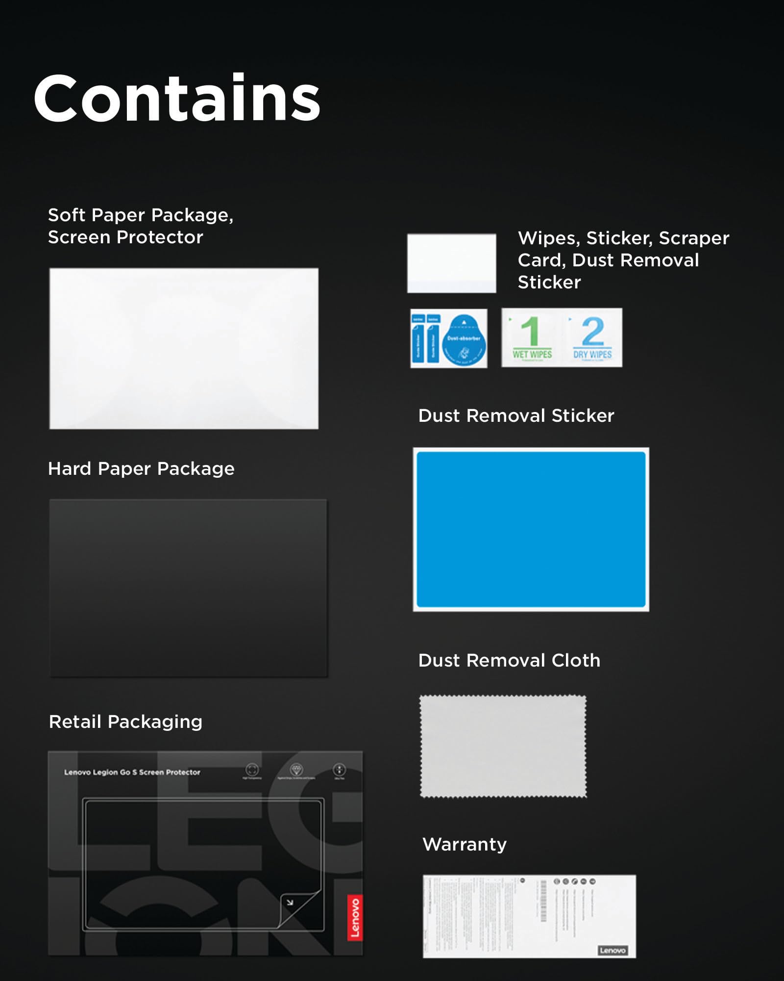 Lenovo Legion Go S Screen Protector, High-Transparency Glass, 9H Hardness, Protects Against Drops, Scratches & Scrapes, 0.45mm Thick, Ultimate Protection for Legion Go S Gaming Console Gamer - Image 7