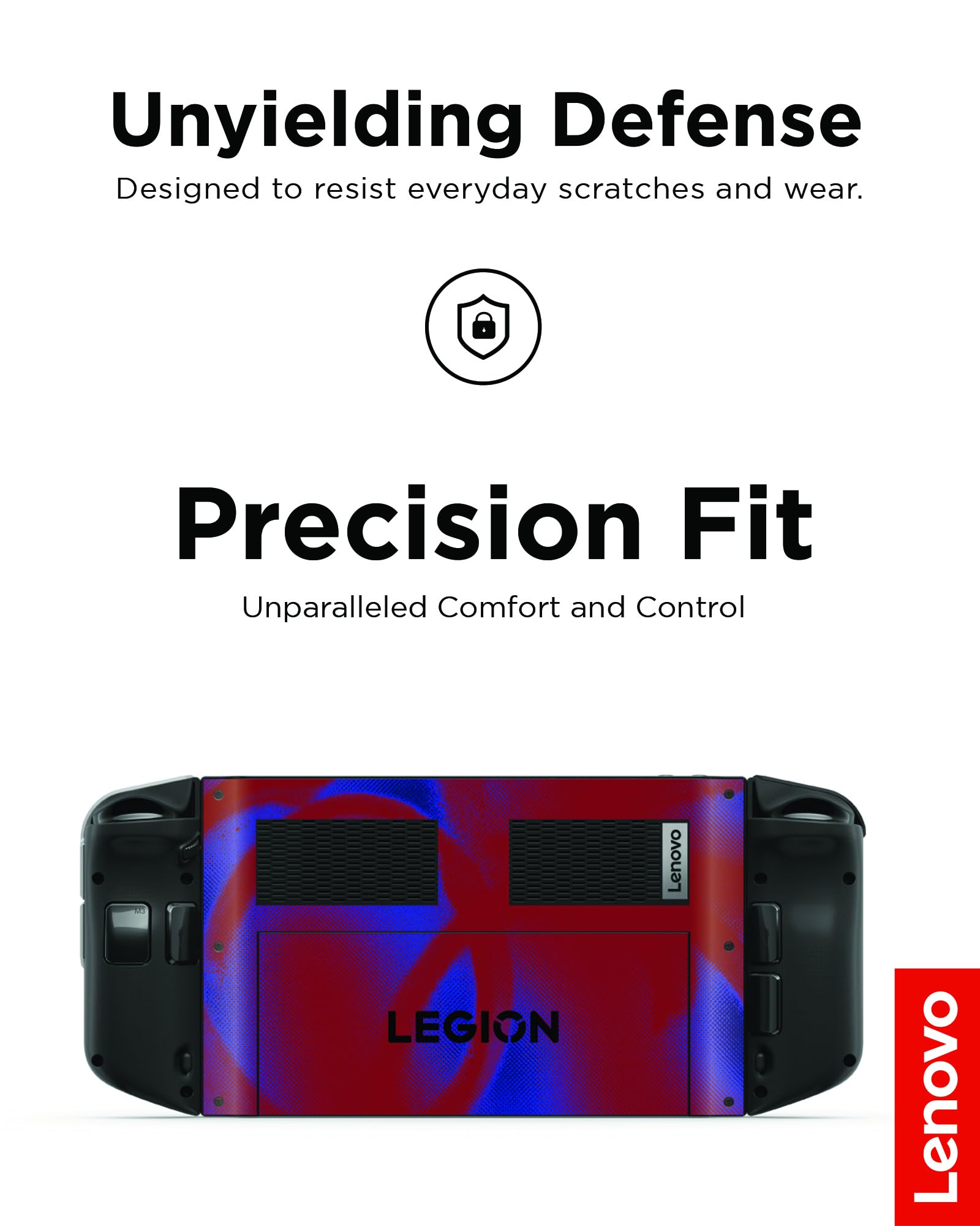 Lenovo Legion Go Skin - Added Protection & Design for Legion Go, Ultra-Thin 0.17mm TPU, Tool Kit Included for Installation - Legion Hero Pattern - Image 4