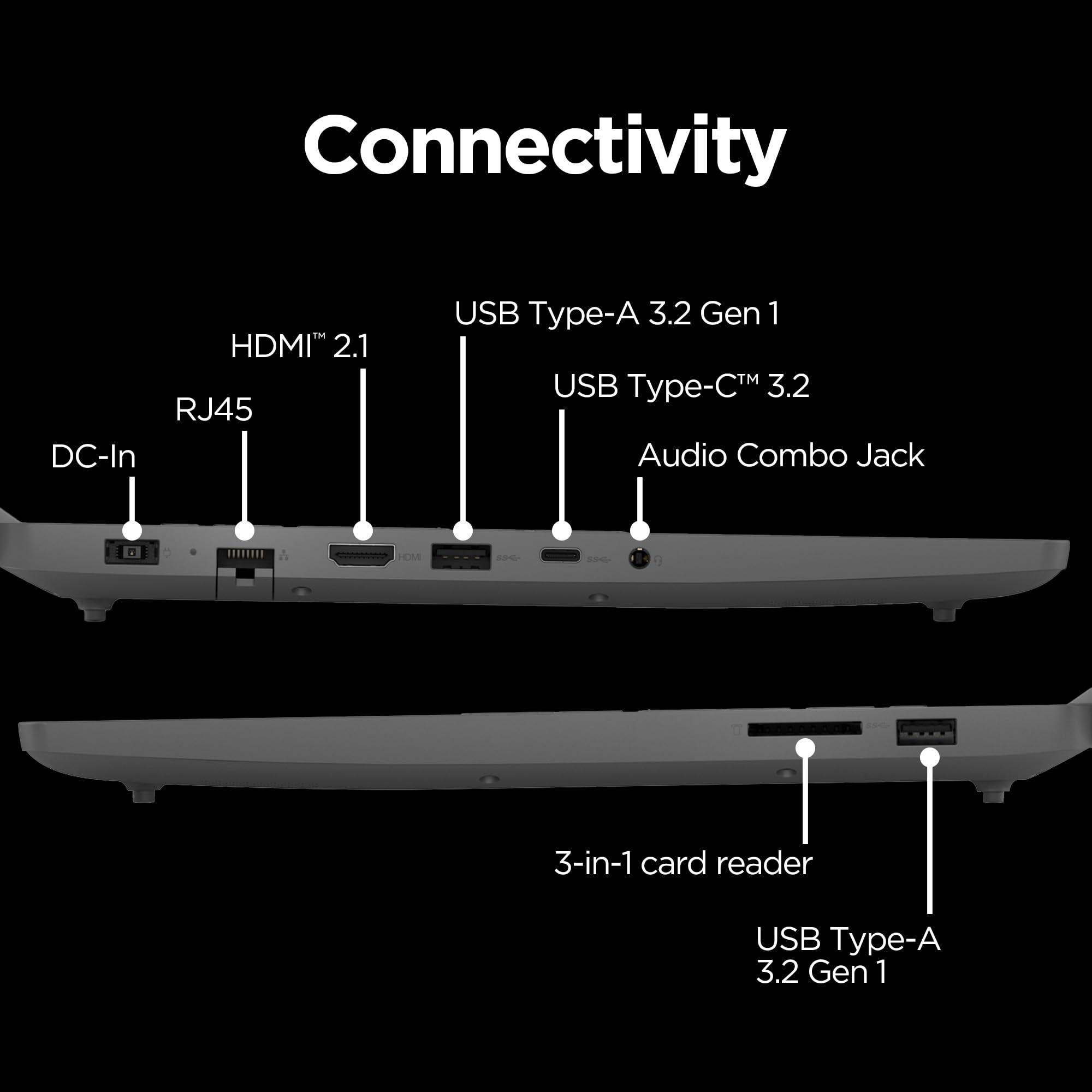 Lenovo LOQ Essential – AI-Powered Student Gaming Laptop - Intel® Core™i5-12450HX - 15.6" FHD IPS Display – 144Hz Refresh Rate – NVIDIA® GeForce RTX™ 4050 – 8GB Memory – 512GB SSD Storage – Luna Grey - Image 11
